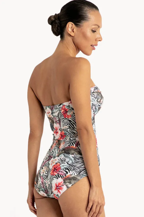 Africa Bandeau One Piece