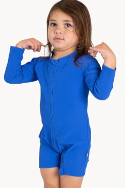 Baby Boys Zip Boyleg Sunsuit