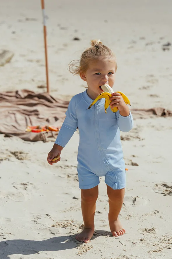 Baby Boys Zip Boyleg Sunsuit