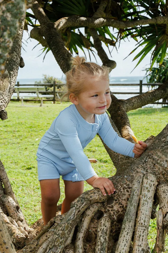 Baby Boys Zip Boyleg Sunsuit