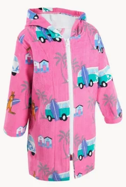Baby Combi Hooded Towel Robe 12-24M