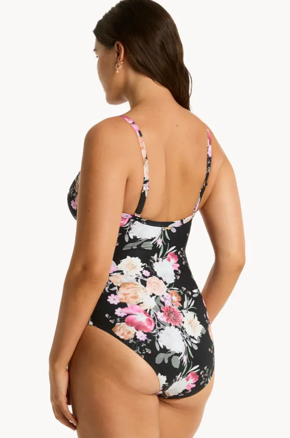 Belle DD/E Cup Tie Front One Piece