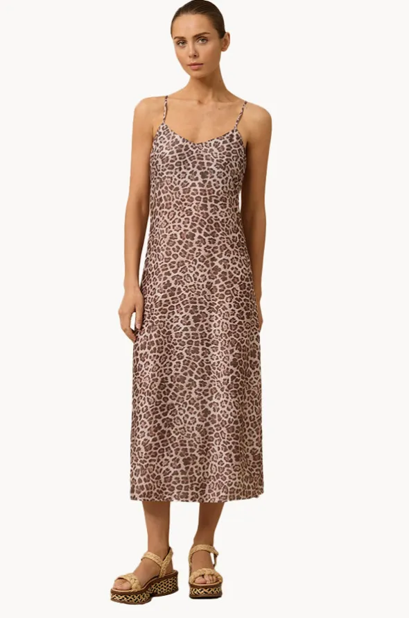 Belle Midi Slip Dress