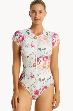 Belle Short Sleeve Sunsuit