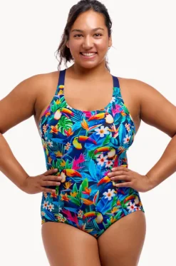 Birdie Wordie Brace Me Back One Piece
