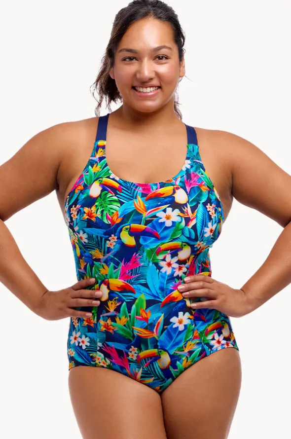 Birdie Wordie Brace Me Back One Piece