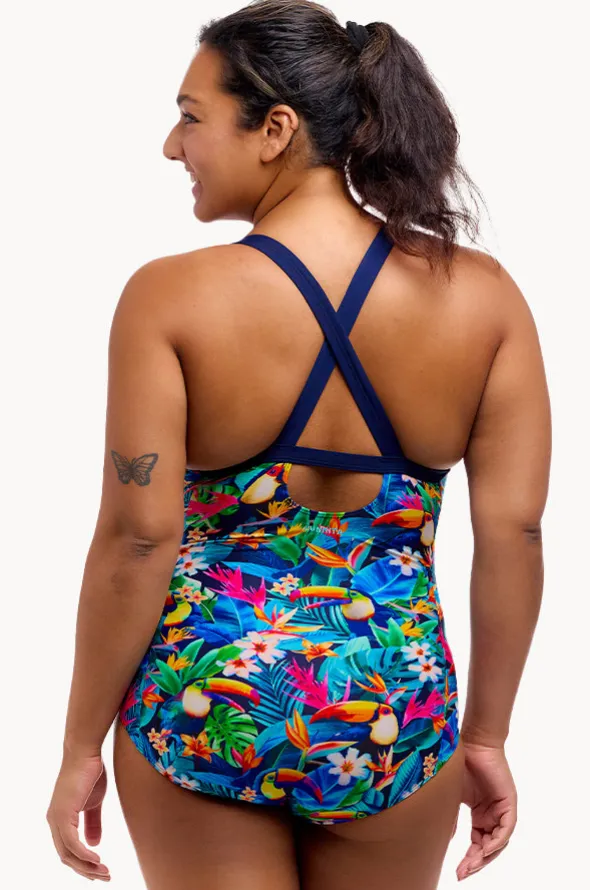 Birdie Wordie Brace Me Back One Piece