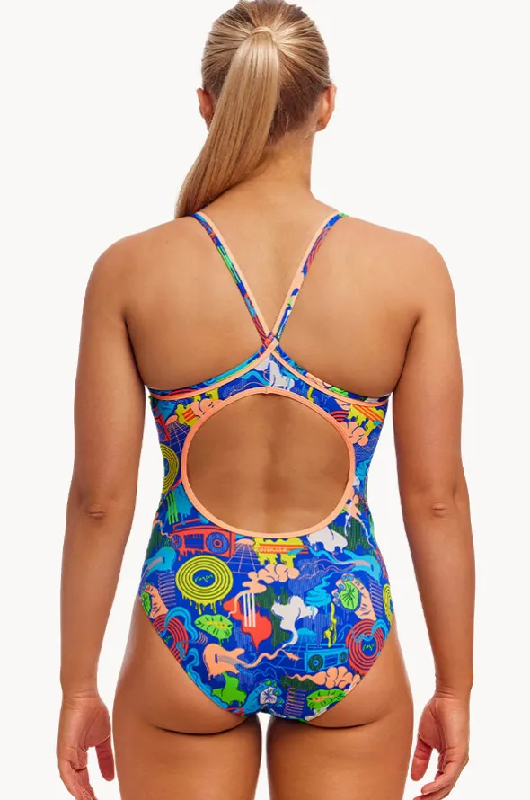 Blues Baby Diamond Back One Piece