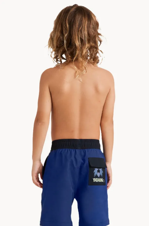 Boys Afterlife Elastic Boardshort
