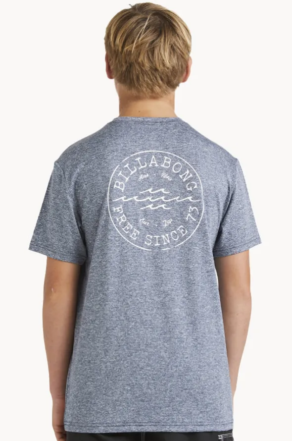 Boys Big Wave Daz Short Sleeve Suntop