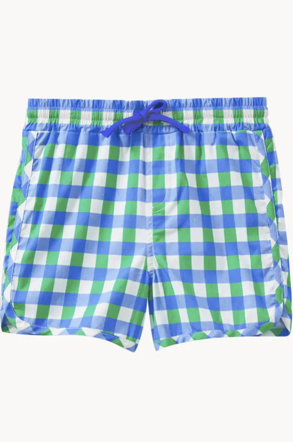 Boys Check Boardshort