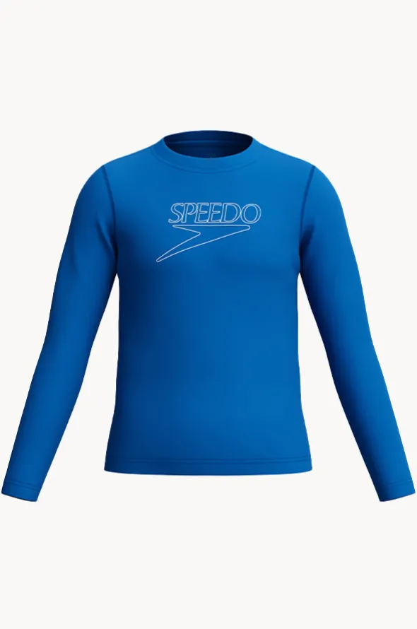 Boys Classic Logo Long Sleeve Suntop