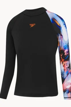 Boys Digi Long Sleeve Suntop