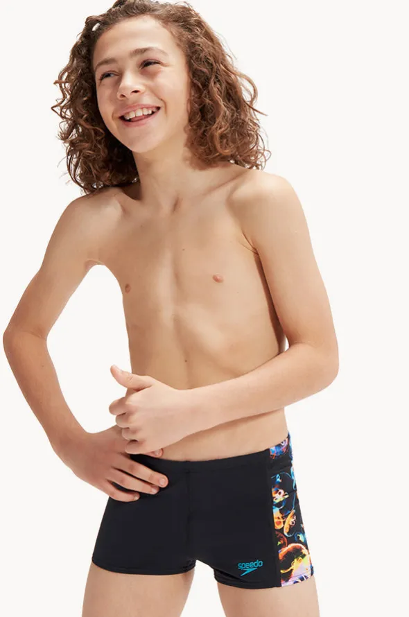 Boys Digital Allover Aquashort