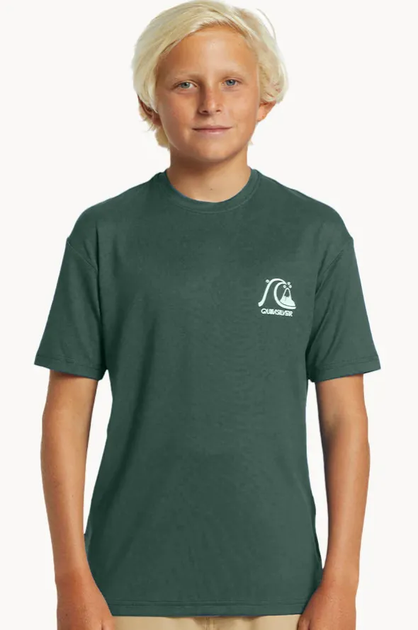 Boys DNA Bubble Logo Short Sleeve Suntop