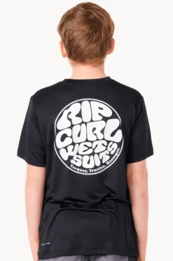 Boys Icons Surflite Short Sleeve Suntop