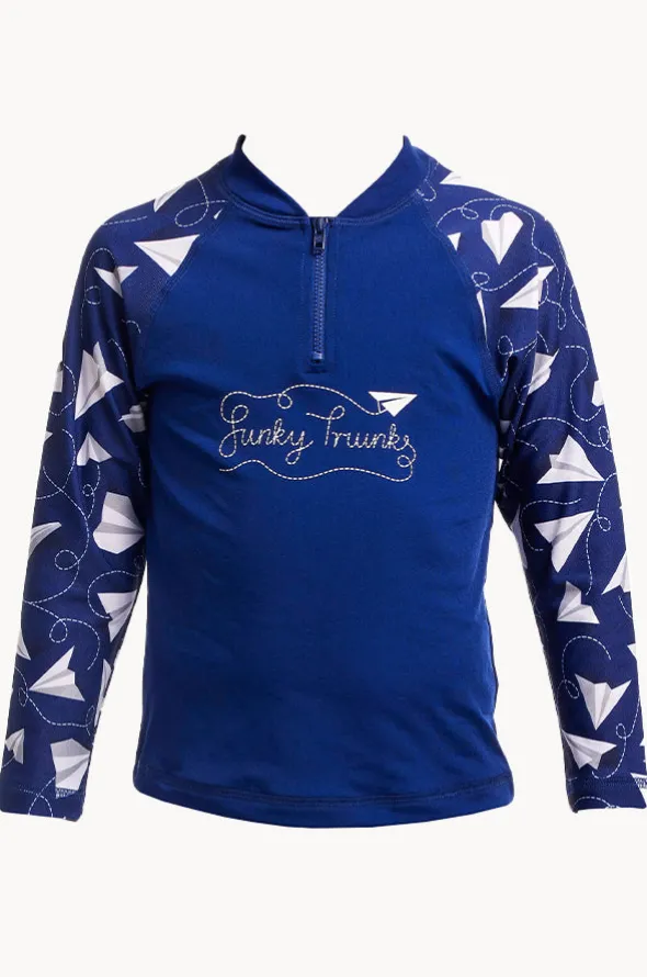 Boys Paper Plain Suntop