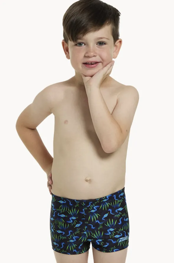 Boys Reptile Hip Racer Trunk