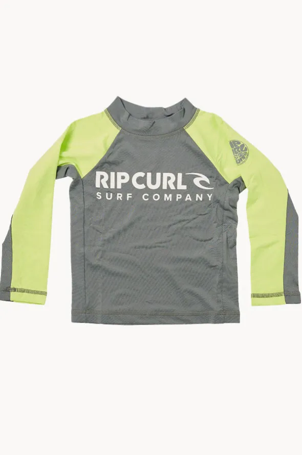 Boys Shock Long Sleeve Suntop