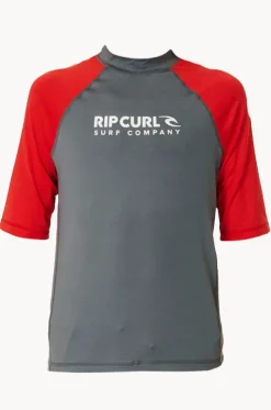 Boys Shock Short Sleeve Suntop