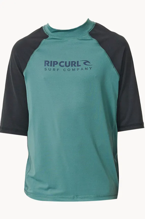 Boys Shock Short Sleeve Suntop