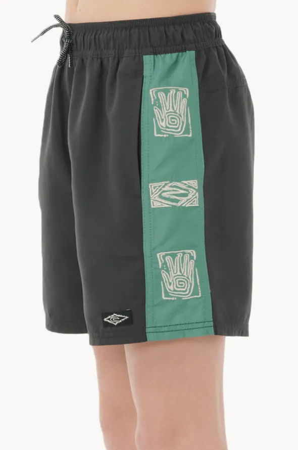 Boys Tropic Daze Panel Volley Boardshort