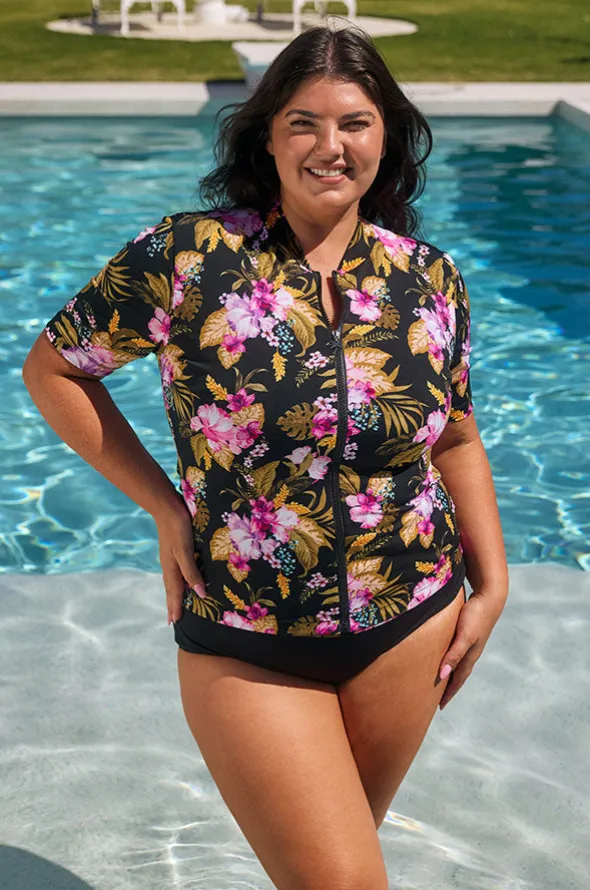 Caribbean Short Sleeve Suntop