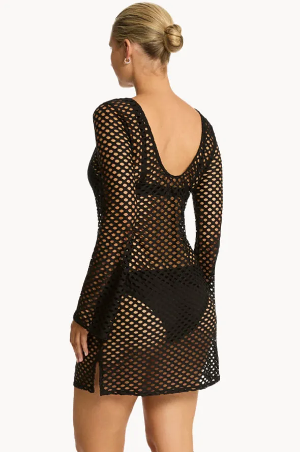 Castaway Mesh Cover Up