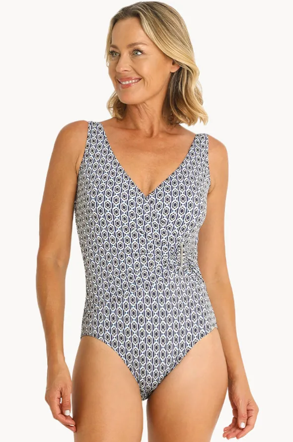 Chains Bar Surplice One Piece