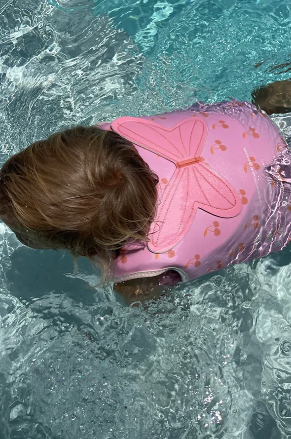 Cherry Cotton Candy Swim Vest 3-6 Years