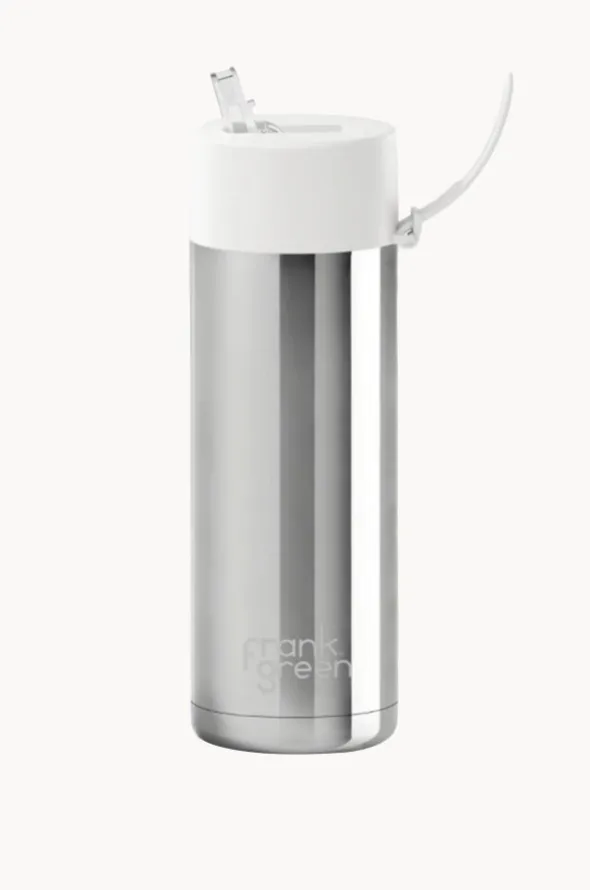 Chrome Ceramic Drink Bottle 595ml