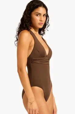 Collective Cross Back One Piece