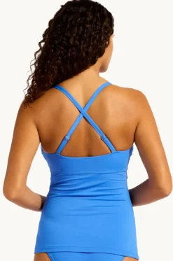Collective Multi Fit Wrap Front Tankini Separate