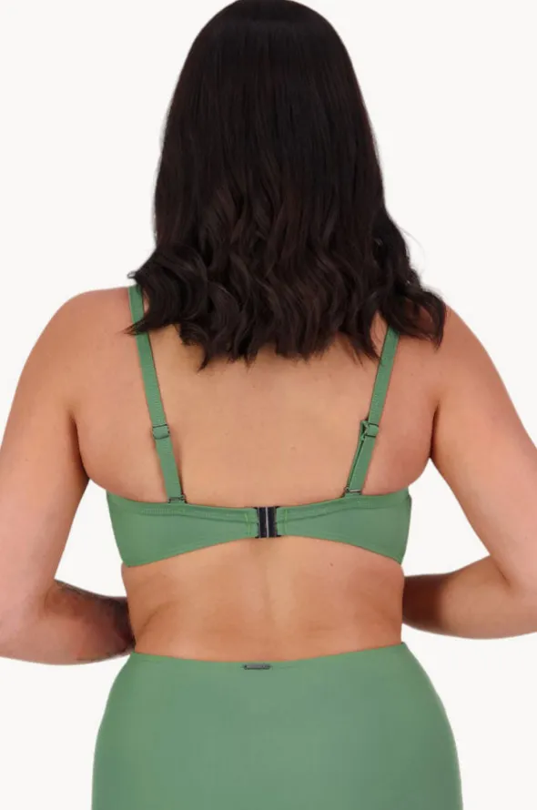 Contours E Cup Cross Front Bra