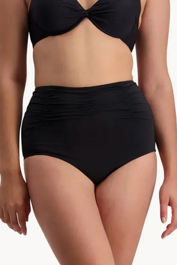 Contours Gathered High Waist Pant