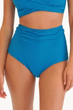 Contours Gathered High Waist Pant