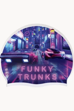 Cyber City Swim Cap