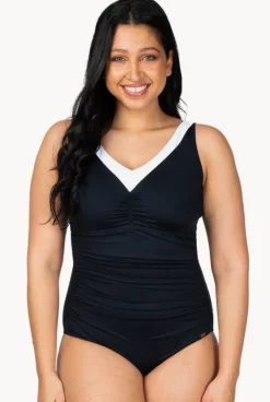 DD/E Cup Ruched Front One Piece