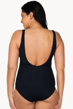 DD/E Cup Ruched Front One Piece
