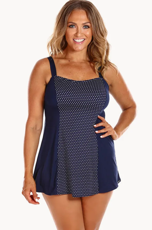 Dots Swim Dress One Piece