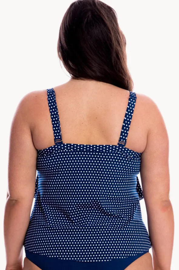 Dots Tiered Tankini Separate