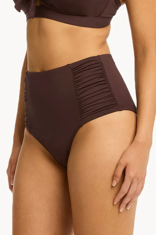 Eco Essentials Gathered High Waist Pant