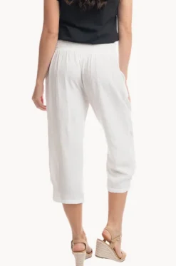 Essentials Linen 3/4 Pant