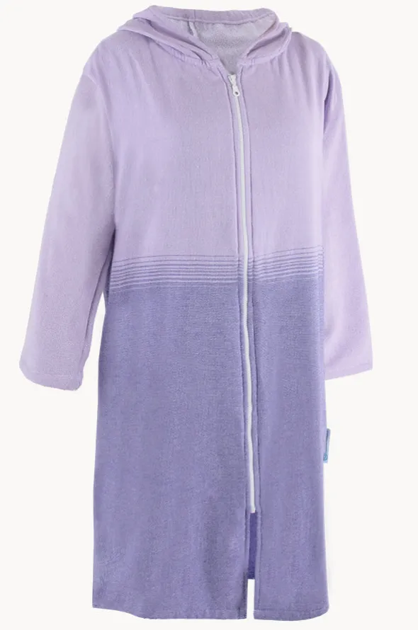 Fade Hooded Towelling Robe L/XL