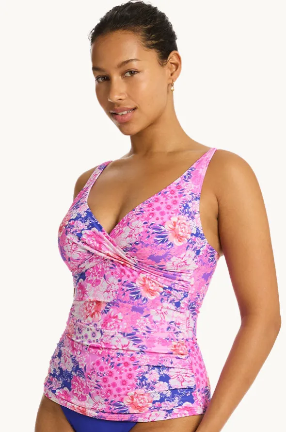 Fiesta Cross Front Tankini Separate