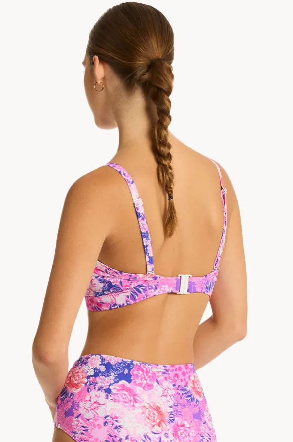 Fiesta DD/E Cup Tie Front Bralette