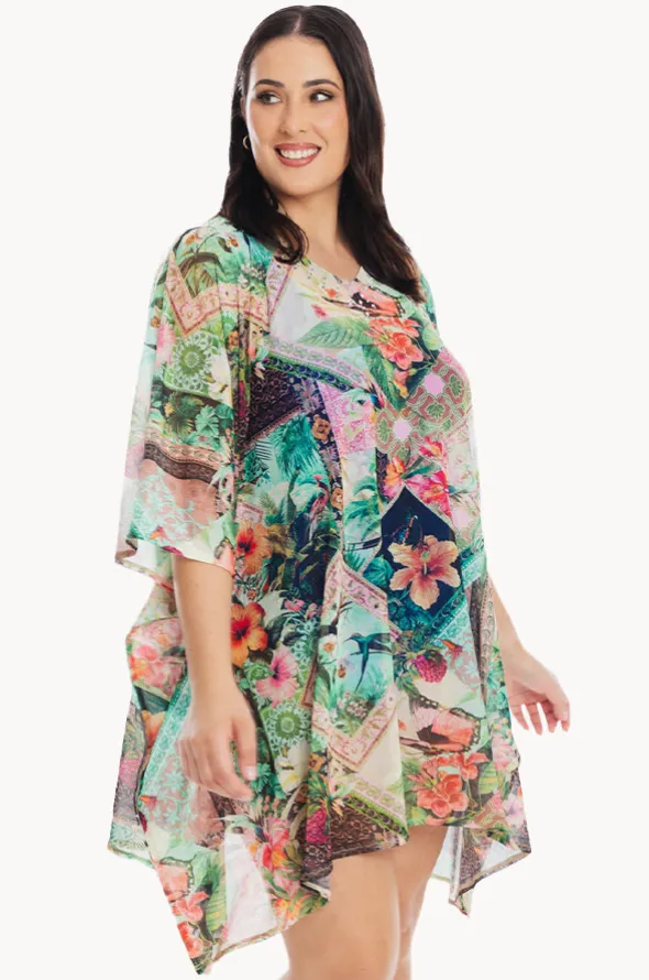 Fiji Mesh Kaftan