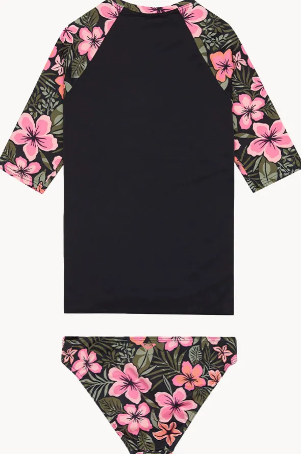 Girls Active Floral 3 Piece Set