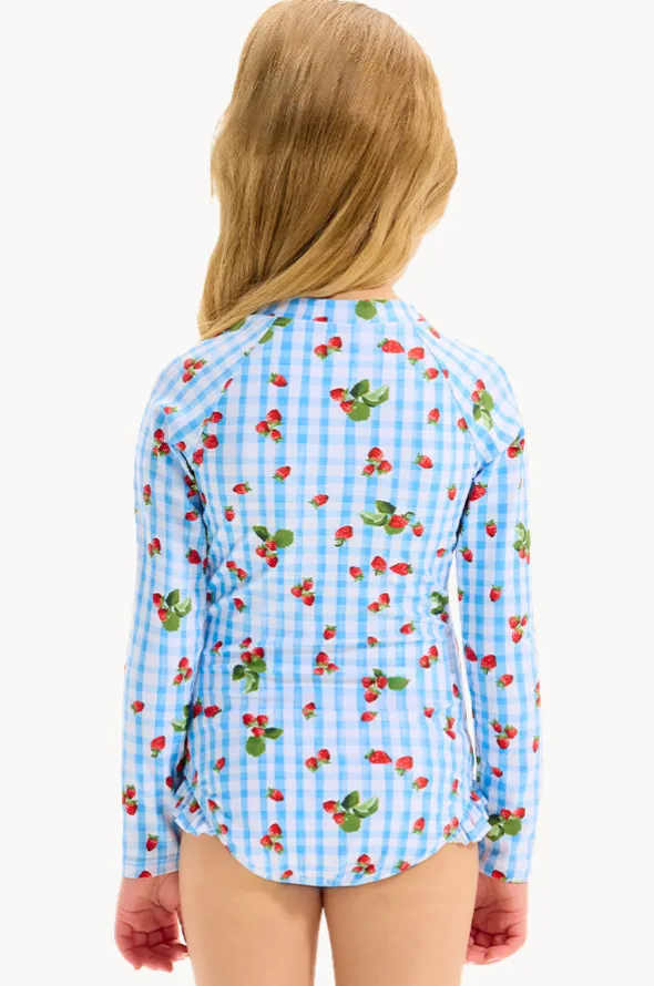 Girls Beach Picnic Sunsuit
