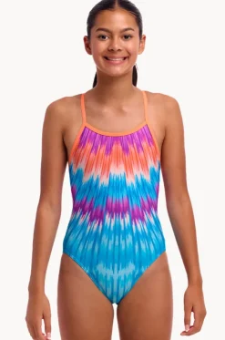 Girls Birdie Bird Single Strap One Piece